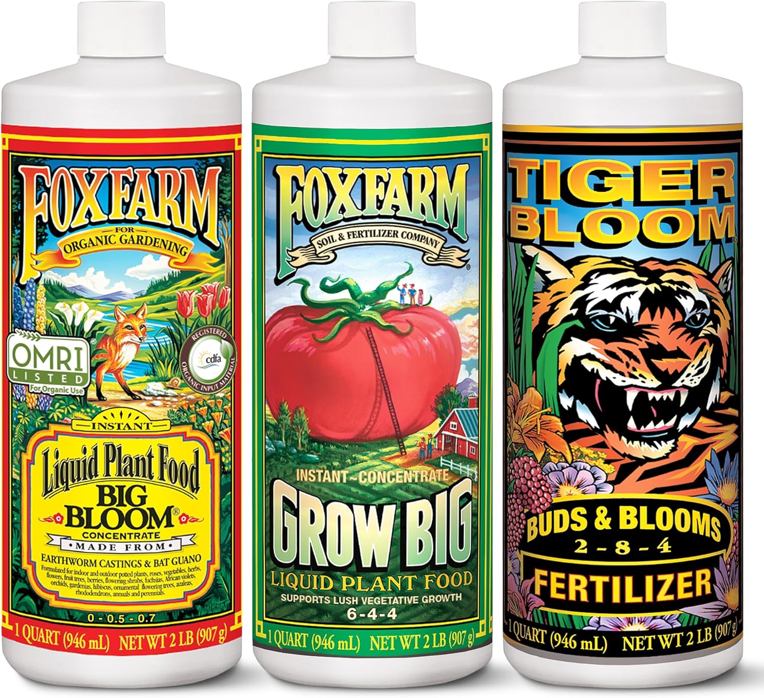 FoxFarm Liquid Nutrient Trio